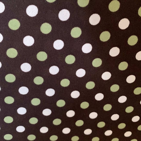 Chocolate Brown Polka dot dress. Perceptions New York. - Picture 5 of 6
